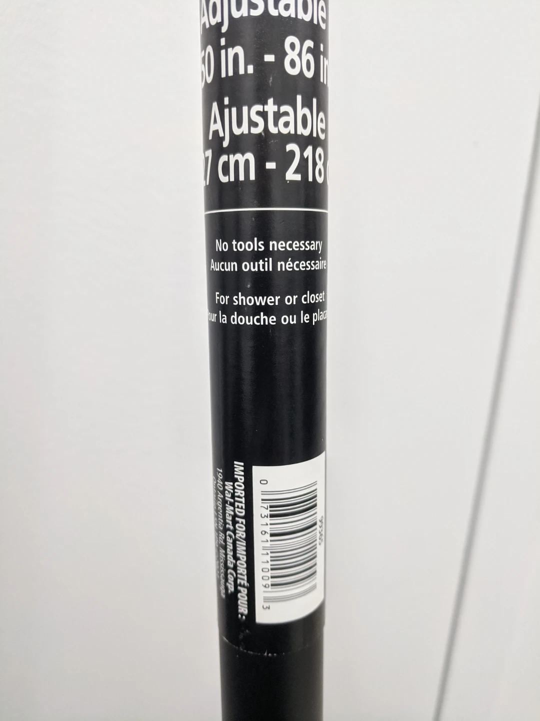 Adjustable Shower Curtain Tension Rod - photo 4