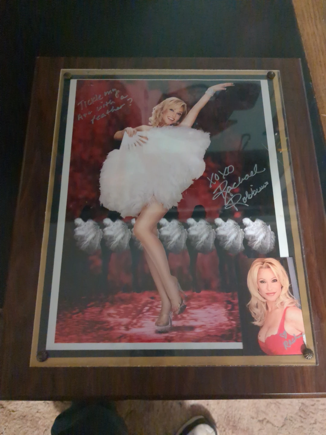 Signed Rachael Robbins Photo
