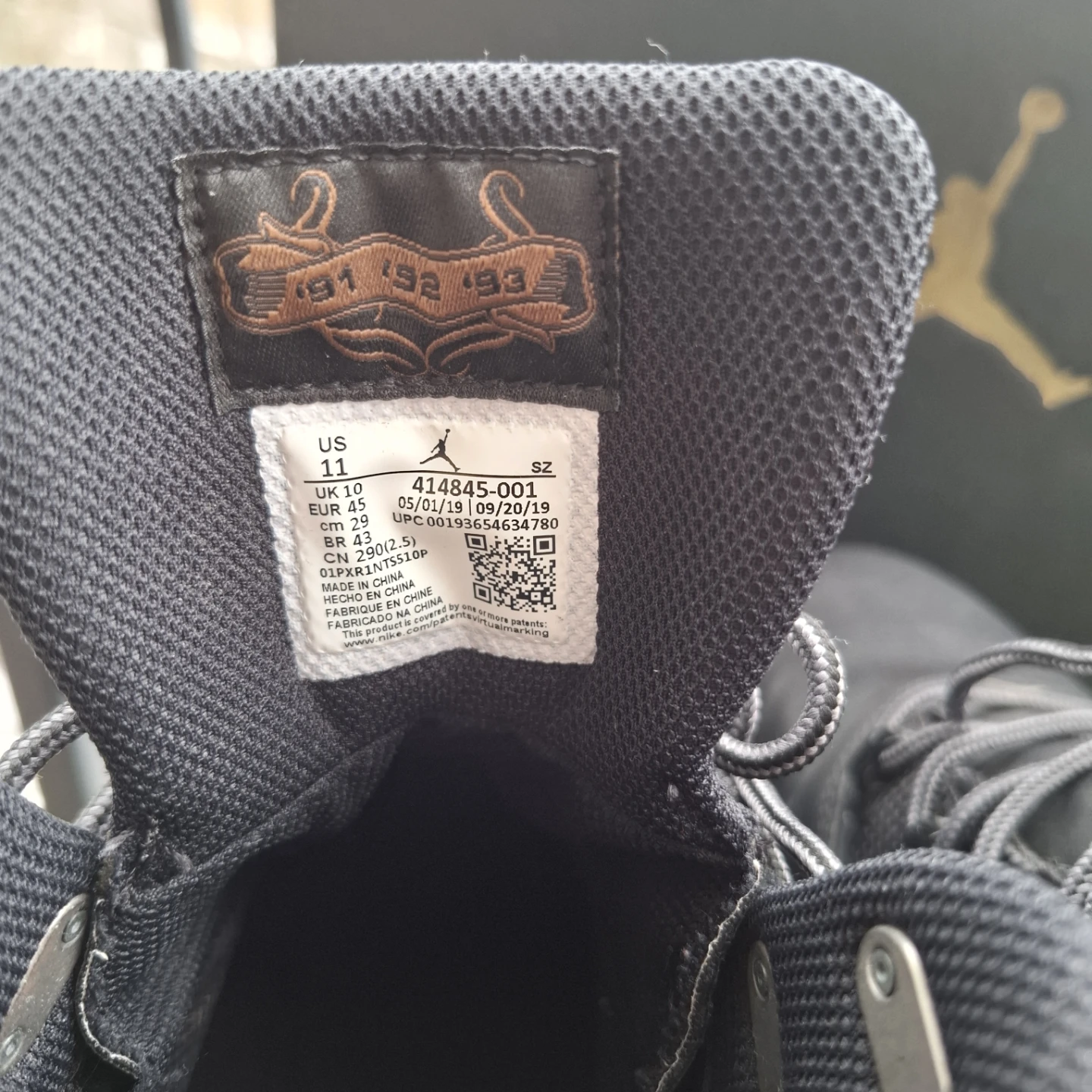Jordan 6 Winterized Rings size 11 - photo 3