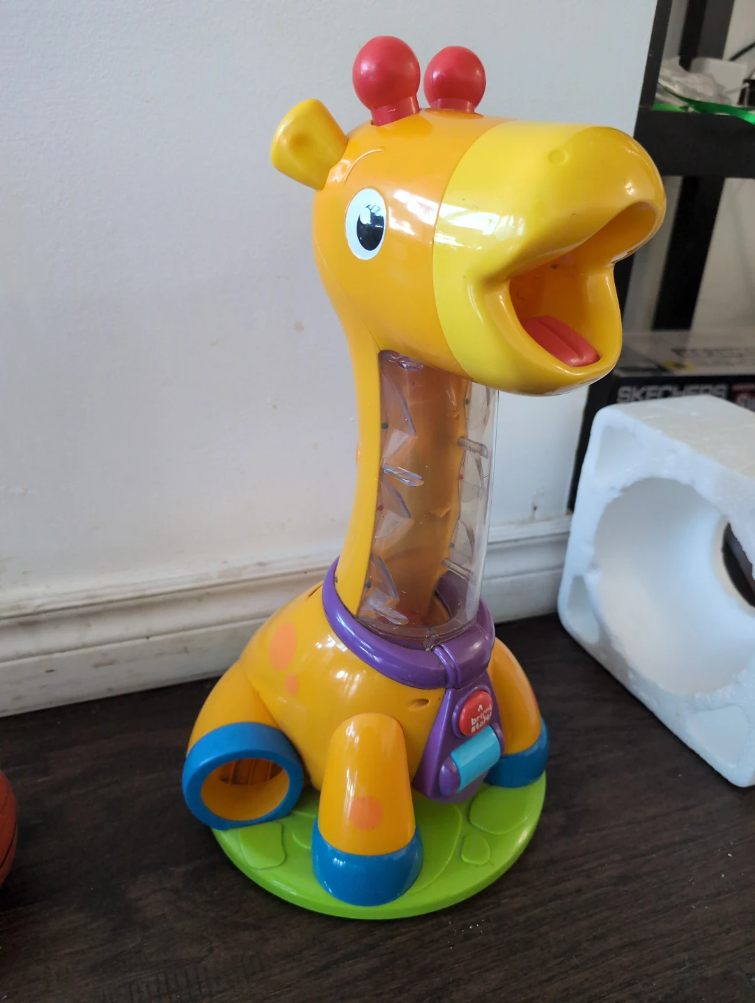 Bright Starts Grab & Spin Giraffe Toy