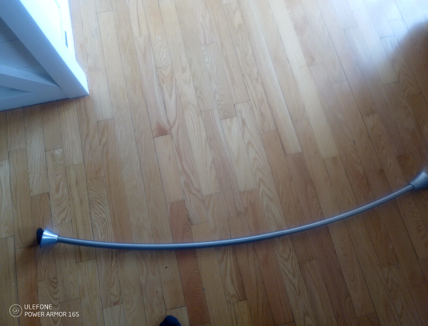 Moen shower curved curtain rod