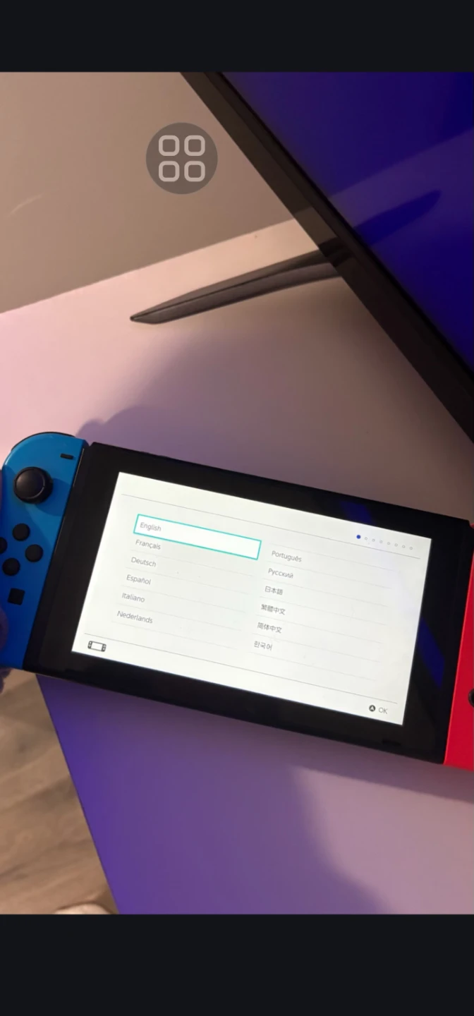 Nintendo Switch Console with Dock and Accessories