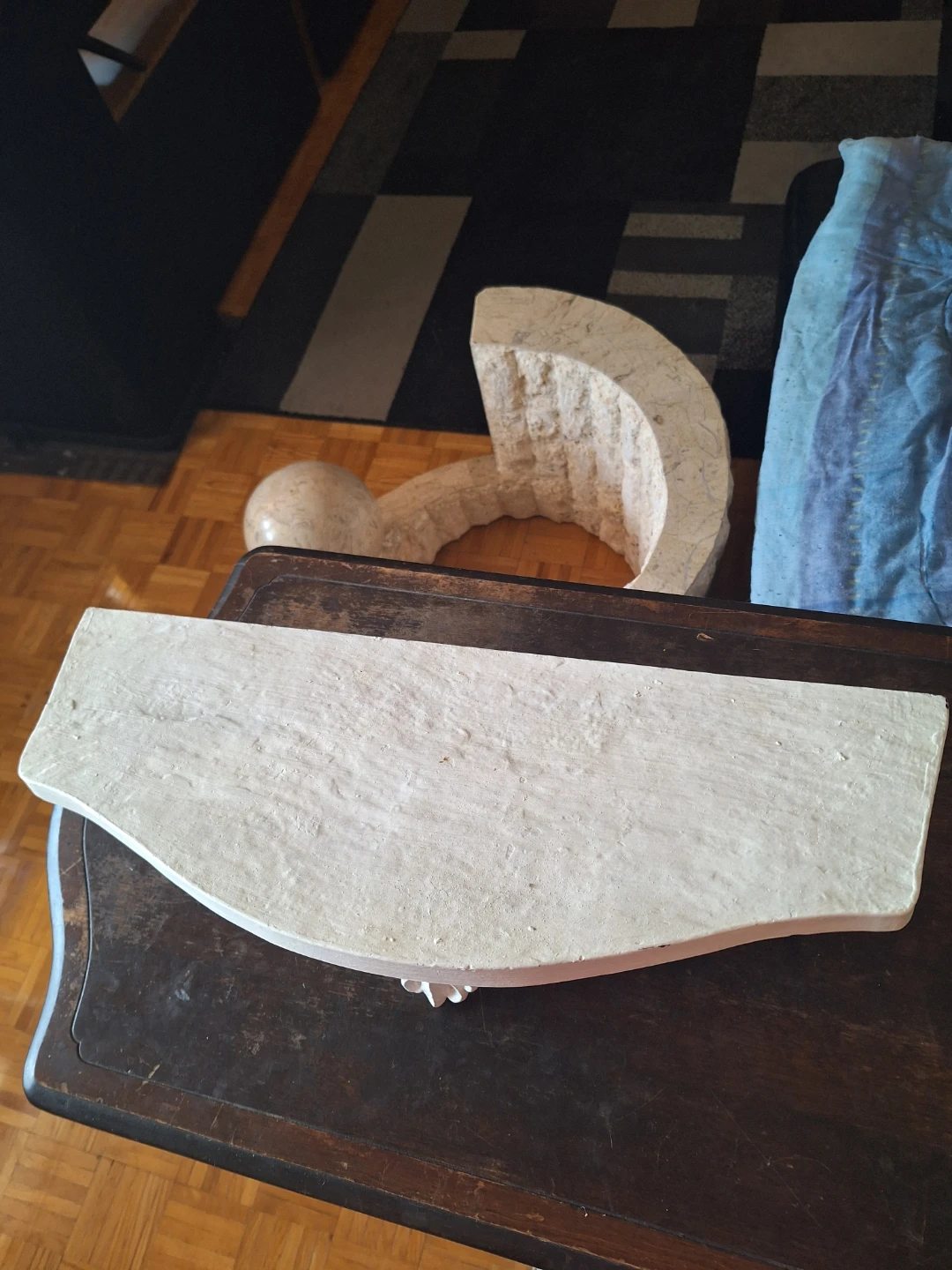White Decorative Shelf - photo 2