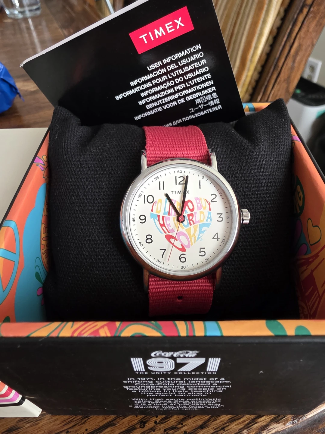 Timex Coca-Cola 1971 The Unity Collection Watch - photo 2