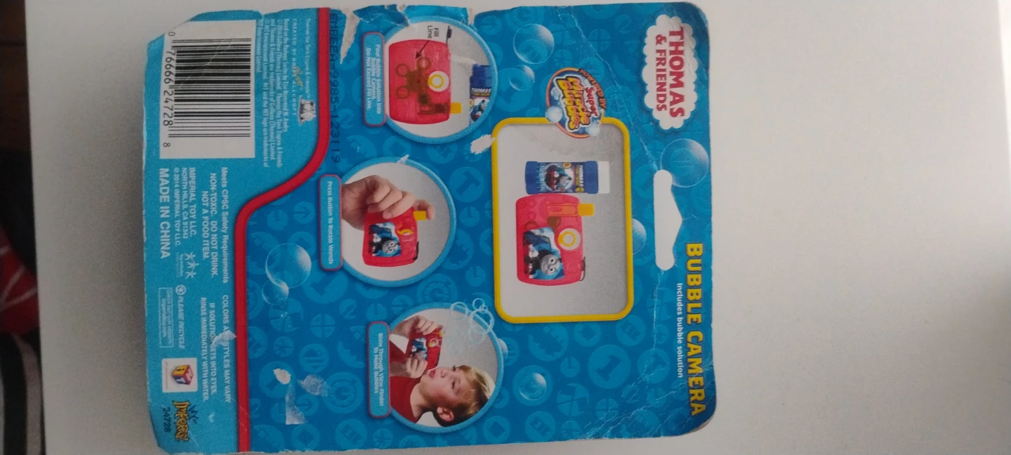 ​VINTAGE 2013 Imperial Toy Thomas & Friends Bubble Camera - photo 2