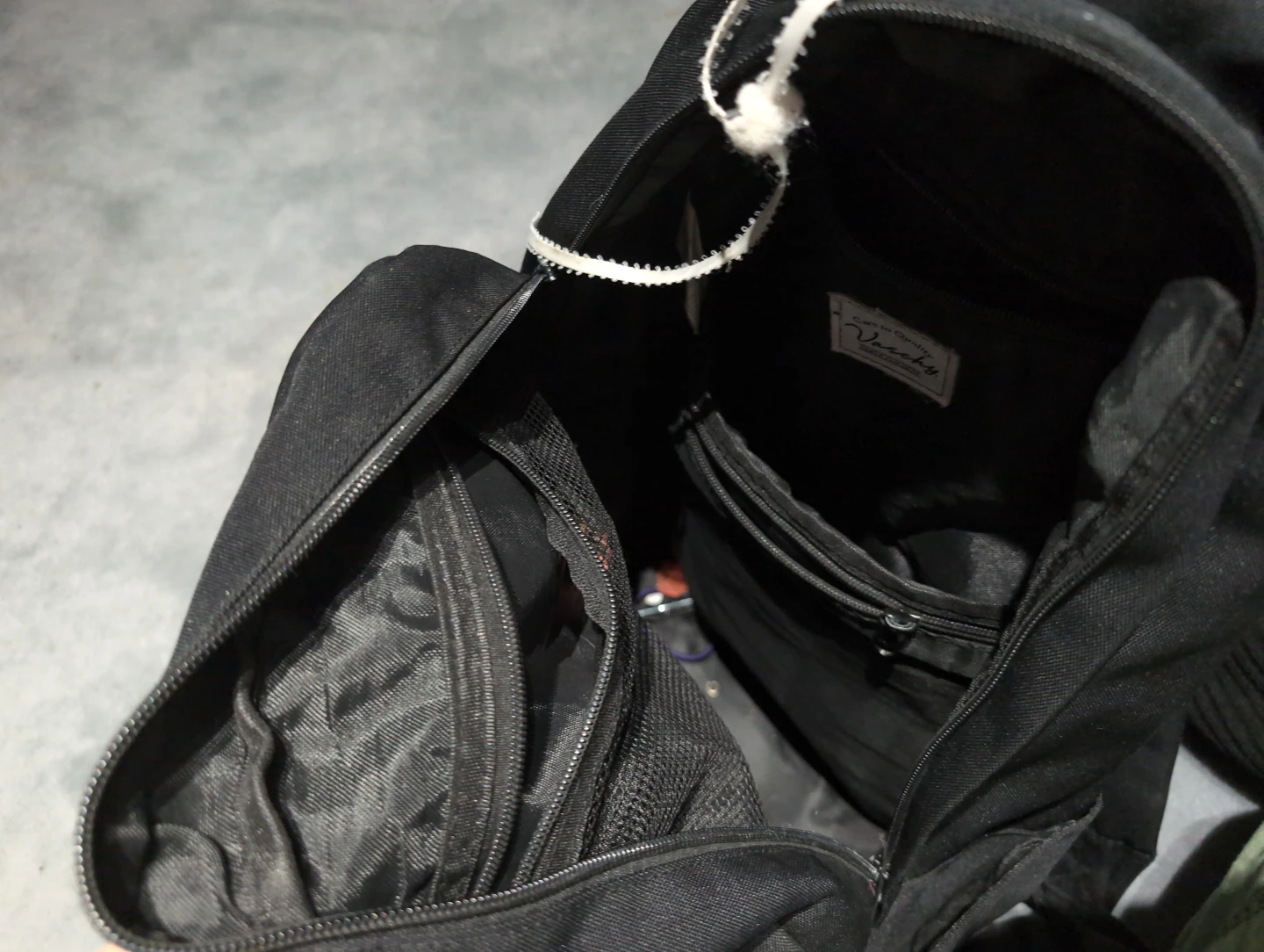 Vaschy Black and Purple Backpack - photo 3