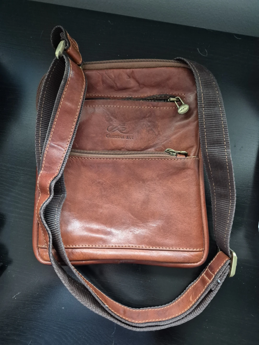 Cristine Rui Leather Crossbody bag