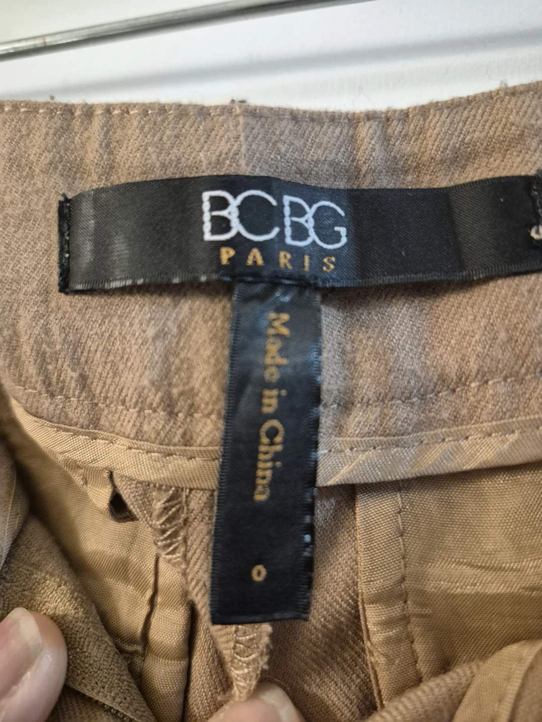 BCBG Paris Tan Dress Pants Size 0 - photo 3