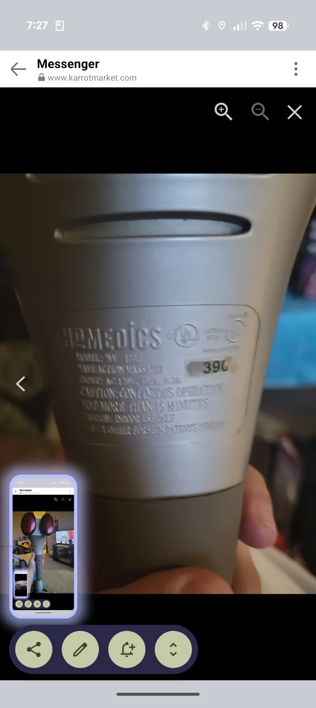 HoMedics Handheld Deep Kneading Massager - photo 2