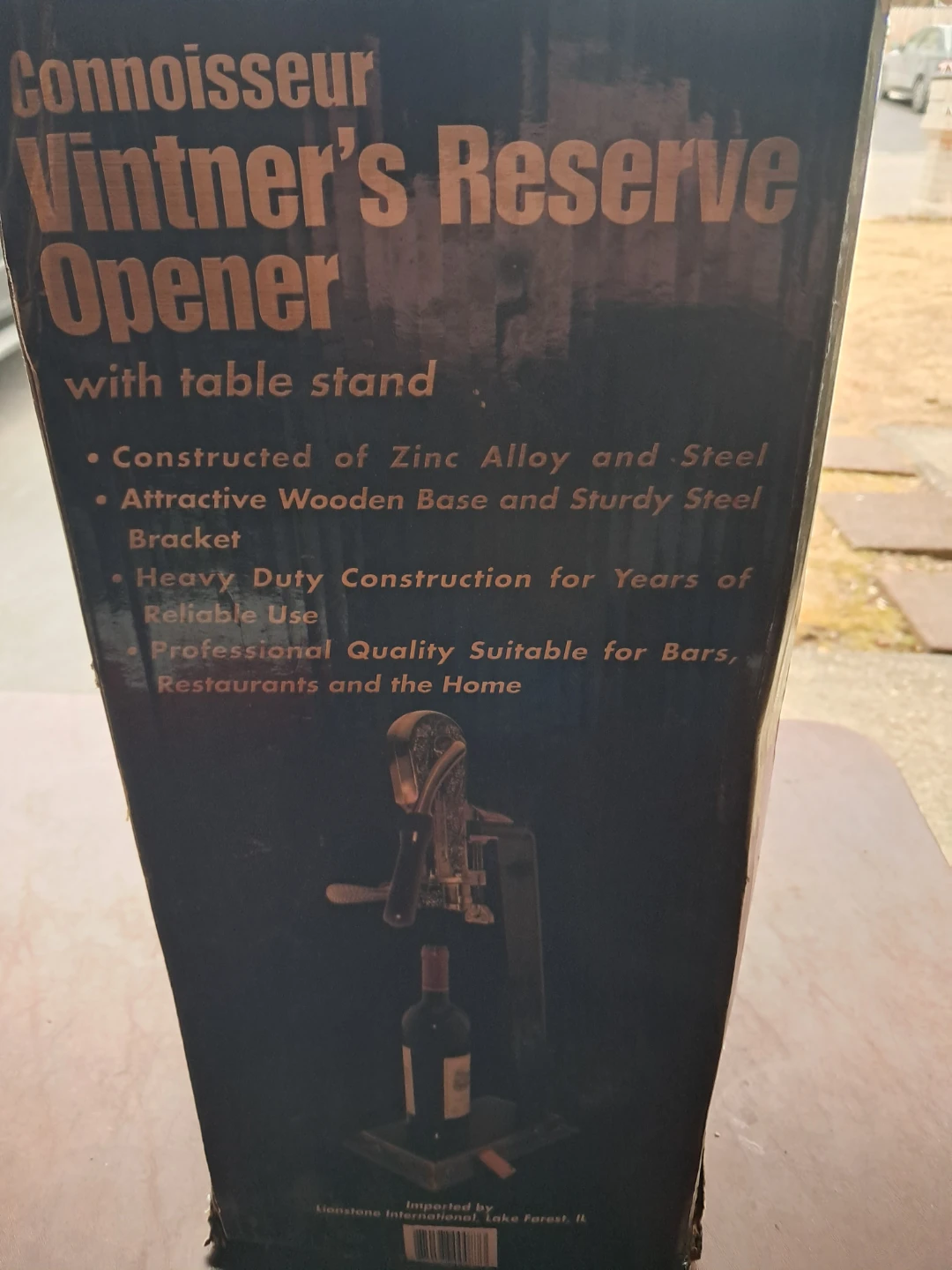 Connoisseur Vintner's Reserve Opener with Table Stand - photo 3