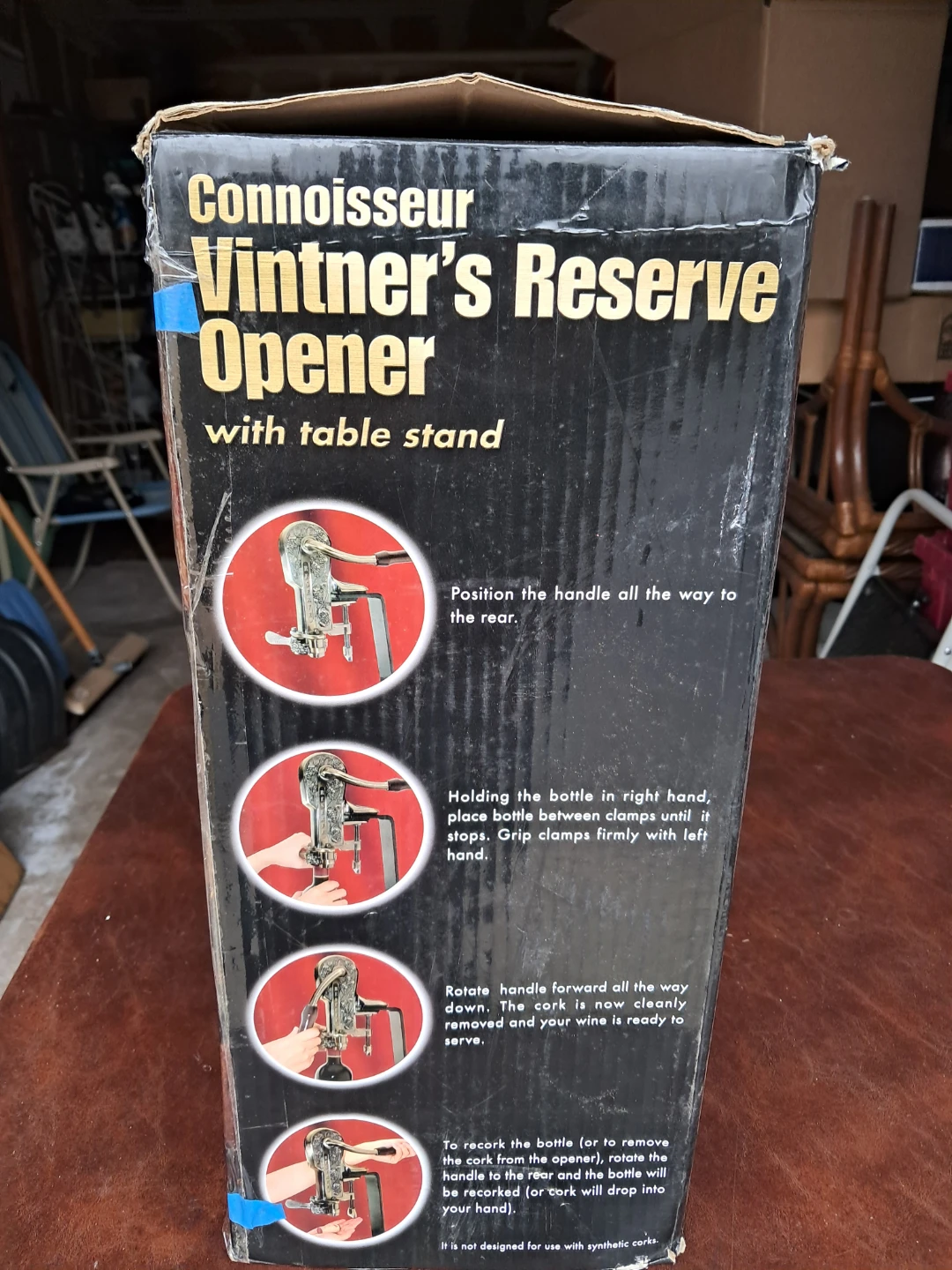 Connoisseur Vintner's Reserve Opener with Table Stand - photo 5