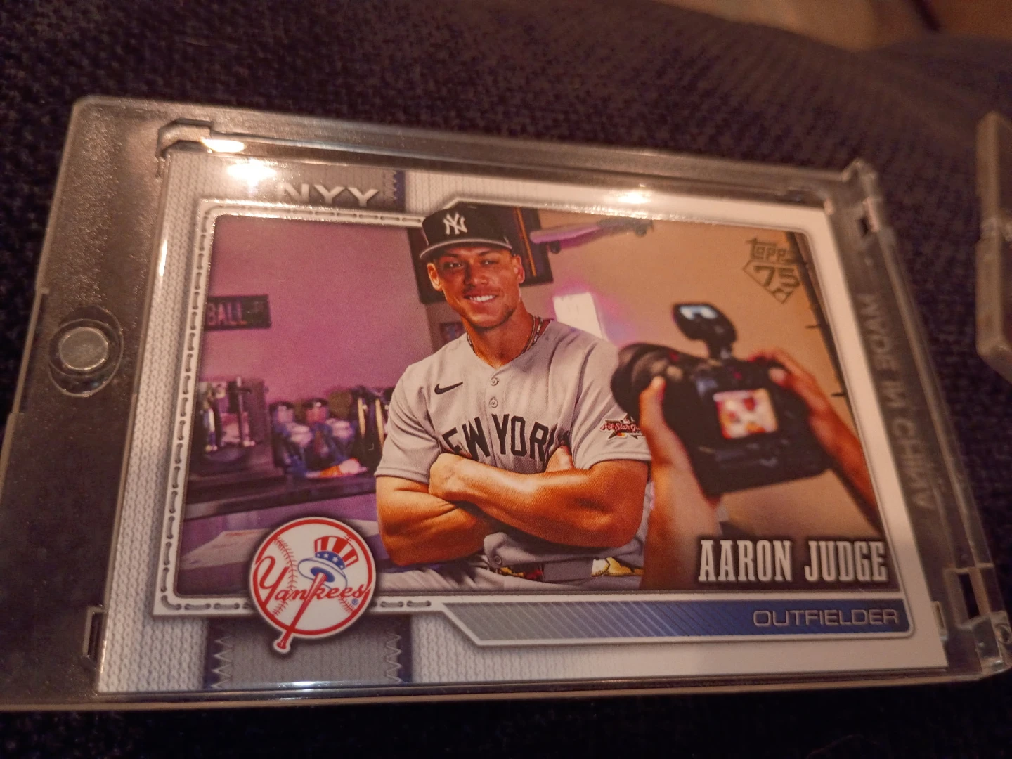 2026 ssp Golden mirror Series 1 Aaron Judge Baseball Card - photo 2
