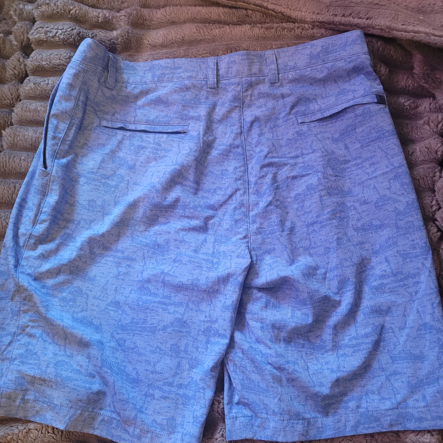 $40 Peter Millar Men's Size 36 Blue Patterned Golf Shorts - photo 3