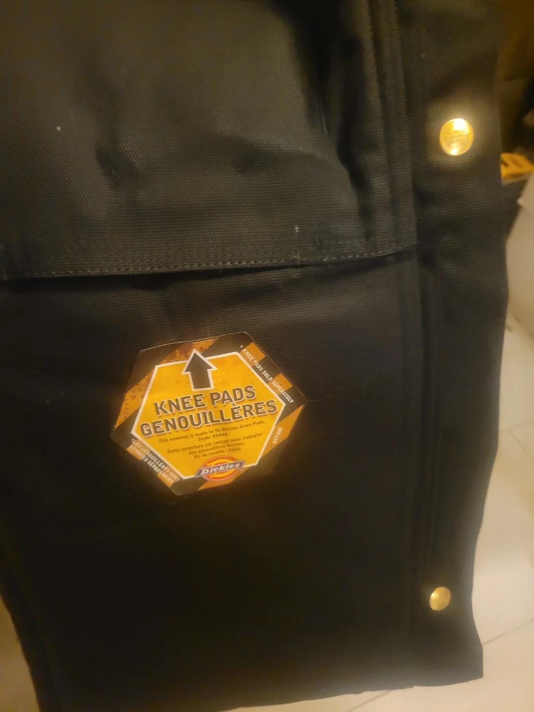 Dickies Black Water-Resistant Insulated Bib Overalls - M/M