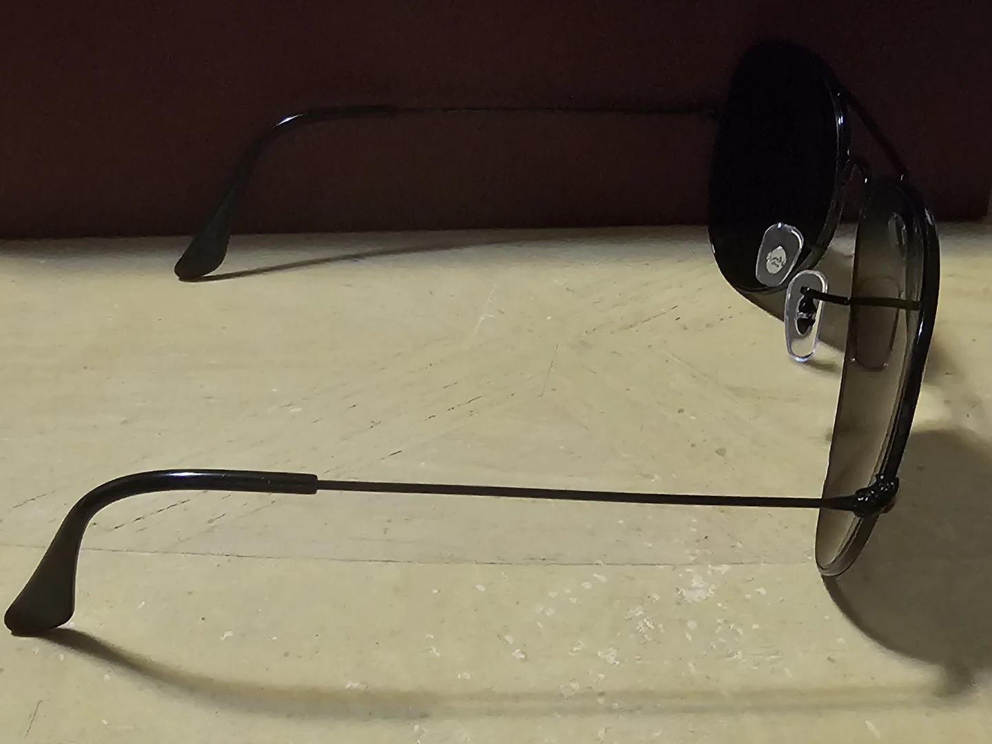 New Ray-Ban Black on Dark Green Aviator Sunglasses RB3025 58mm - photo 3