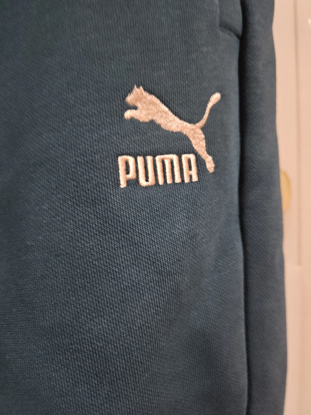 Puma Men's Teal Joggers Sweatpants Size M - photo 4