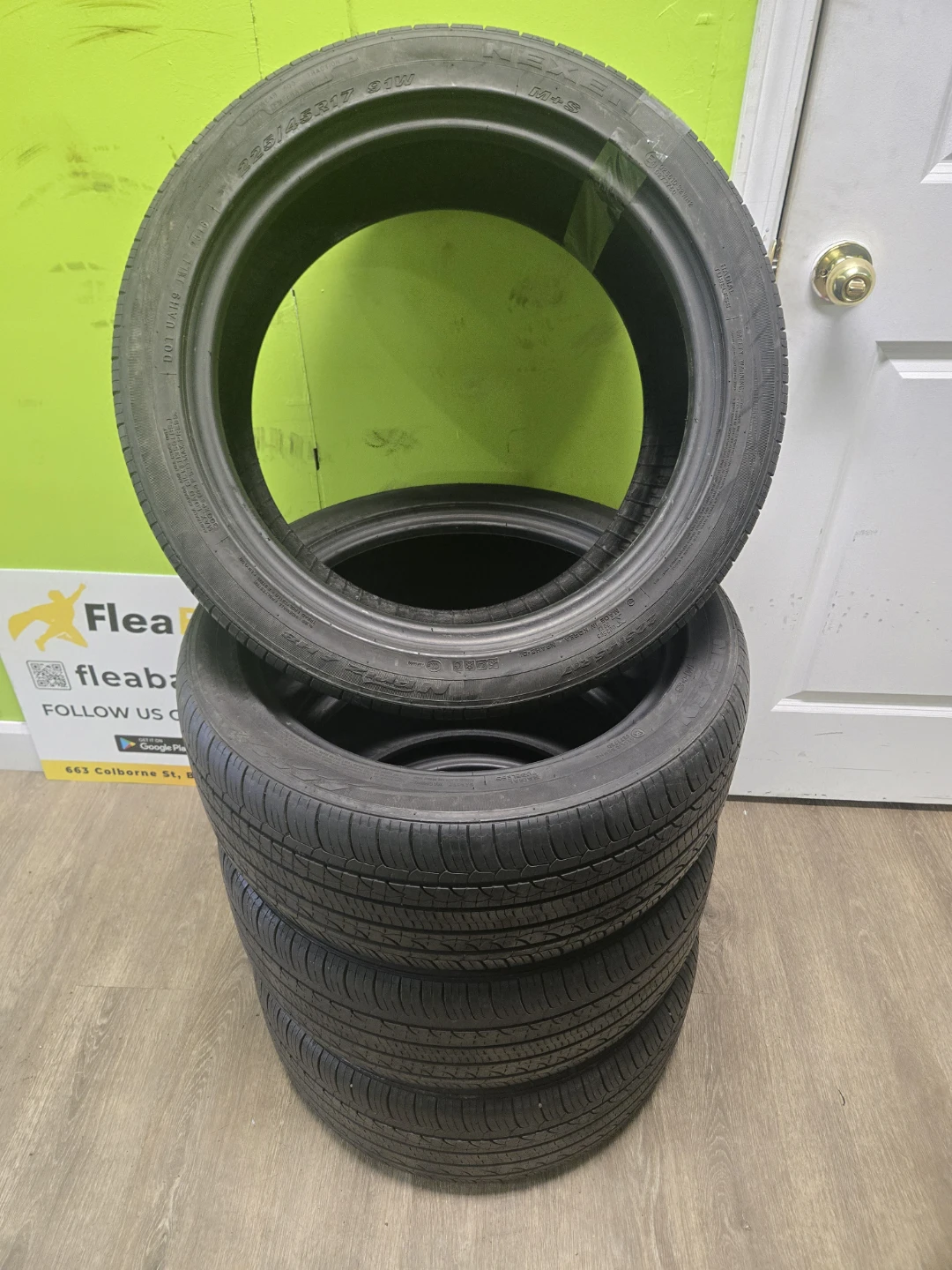 225/45R17 Nexen All-Season Tires (Set of 4)