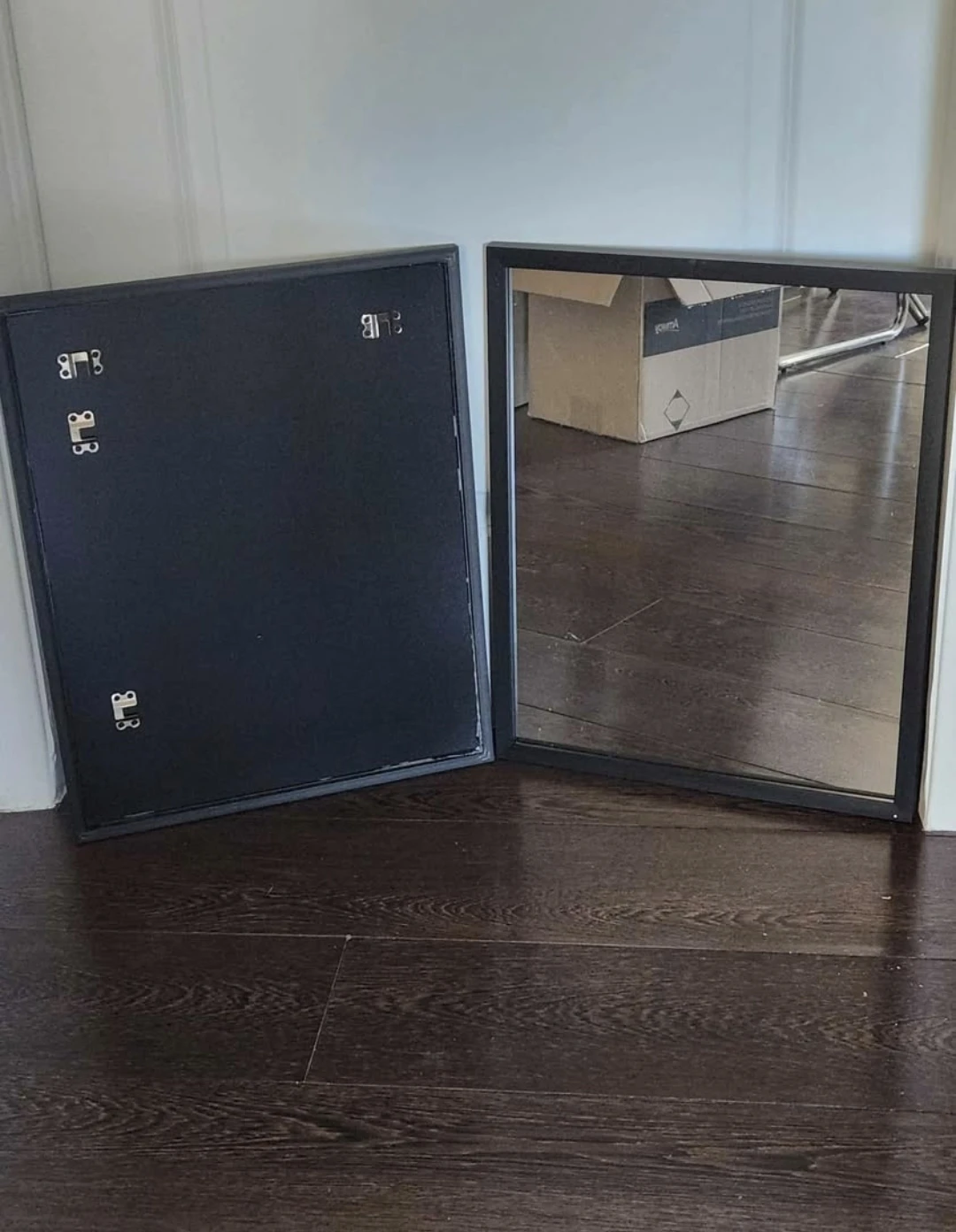 Black Framed Wall Mirror