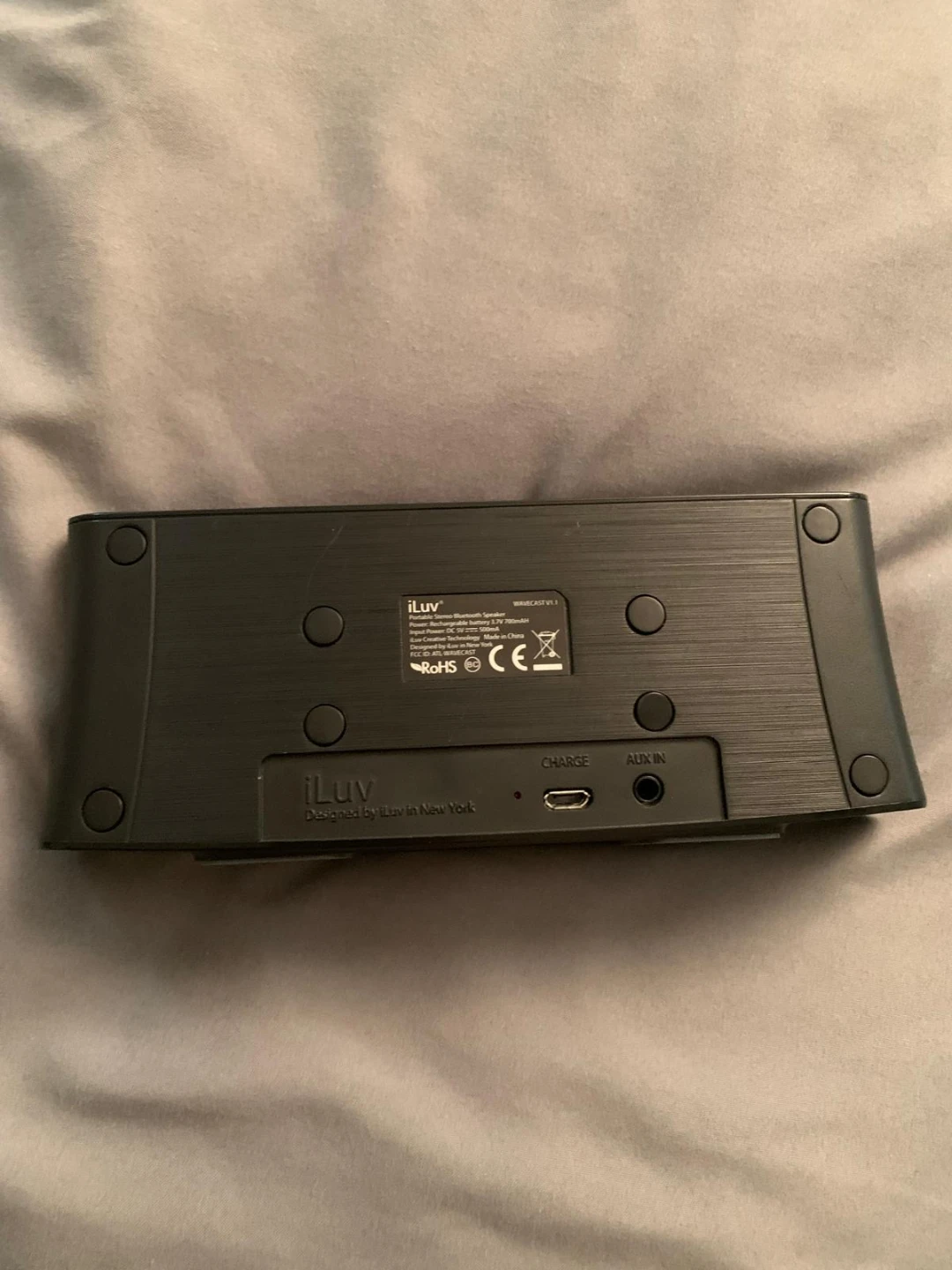 iLuv Portable Bluetooth Speaker