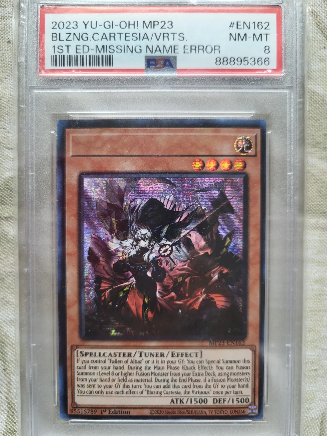 Yu-Gi-Oh! Blazing Cartesia MP23 Trading Card