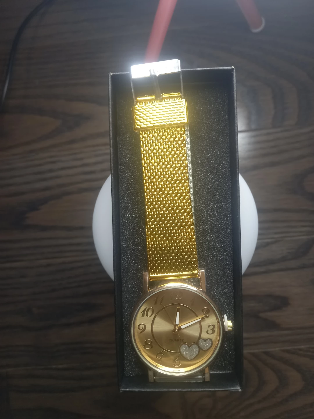 Women's Quartz Watch with Mesh Band - photo 5