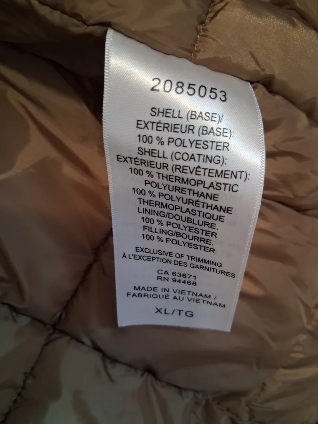 Nautica Men's XL Water and Wind Resistant Jacket - photo 4