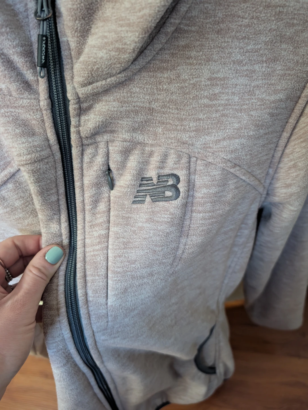 New Balance Women's Fleece Zip-Up Hoodie - Size M - photo 2