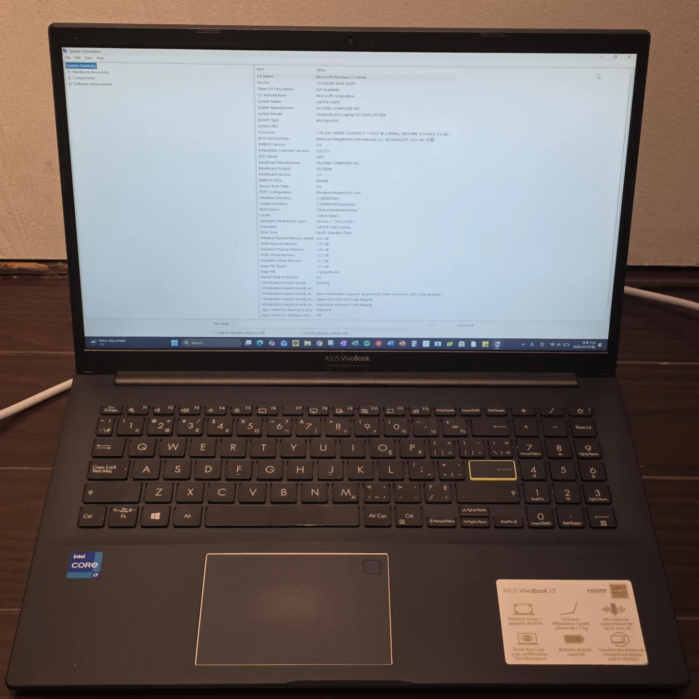 ASUS VivoBook 15 | 11th Gen Intel Core i7 Laptop