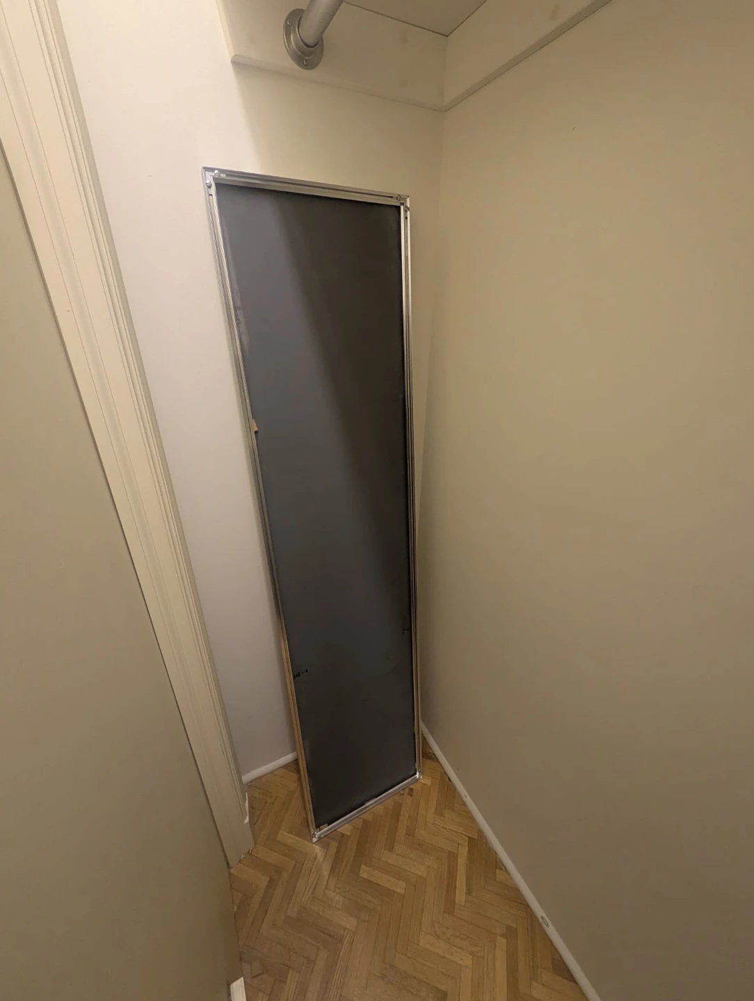 Full Length Mirror with Silver Frame - photo 2