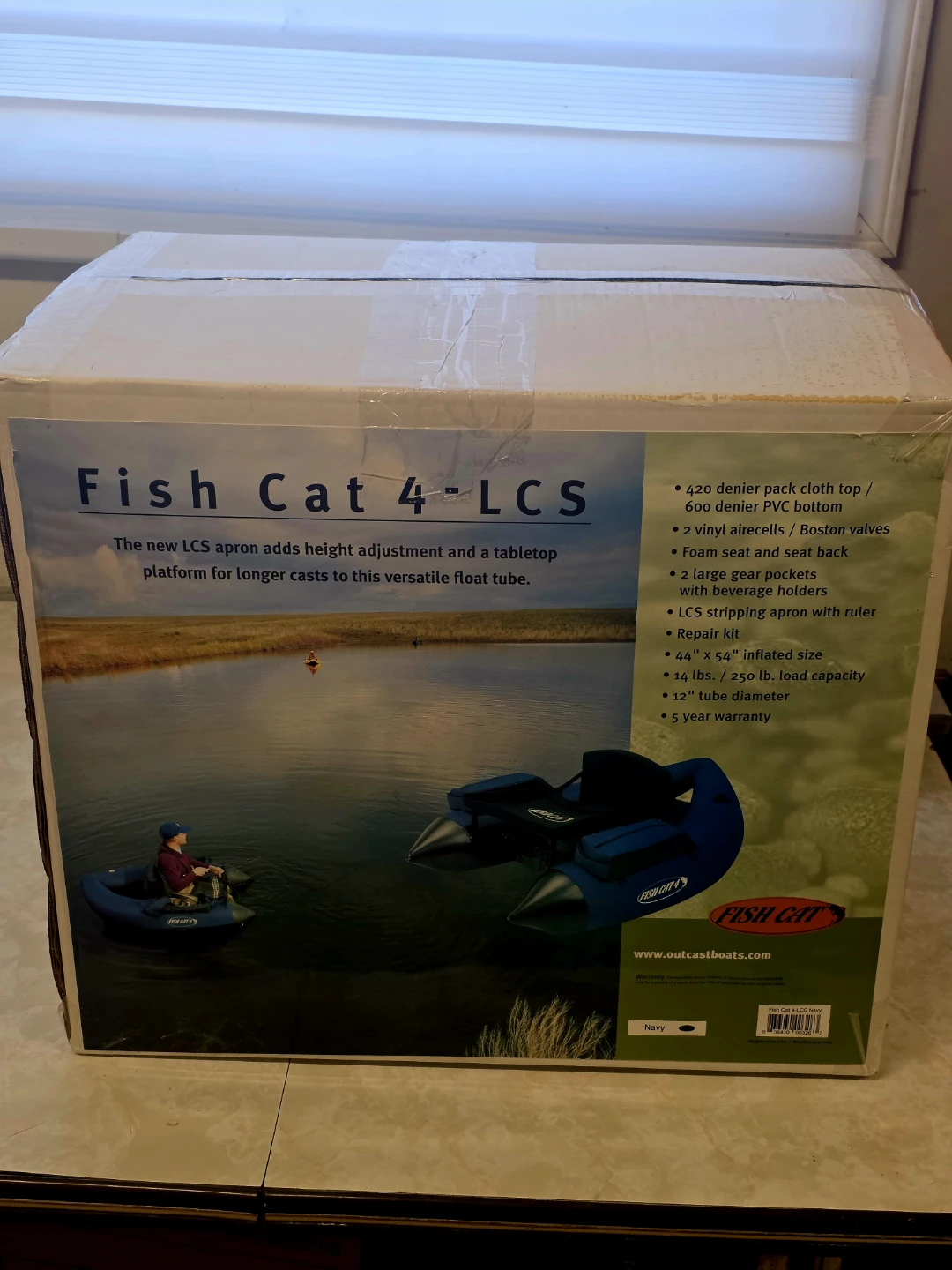 Fish Cat 4 LCS Float Tube