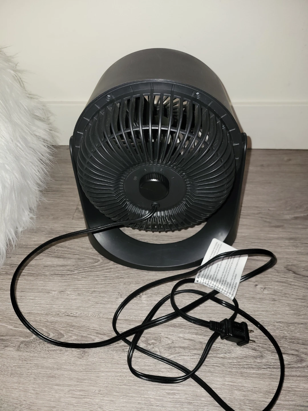 Hampton Bay Black Desk Fan - photo 4