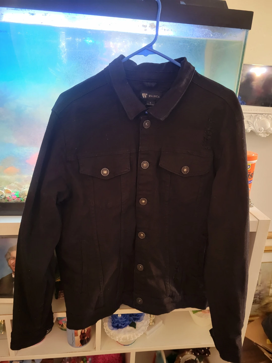 Waimea Black Denim Jacket