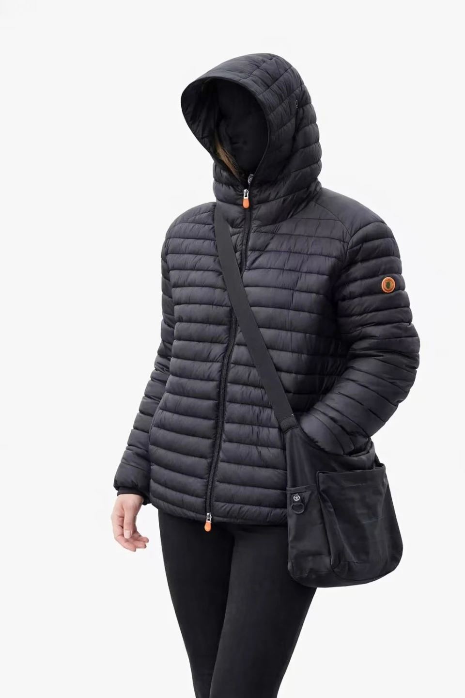 ultra light XXL Save The Duck Hooded Puffer Jacket