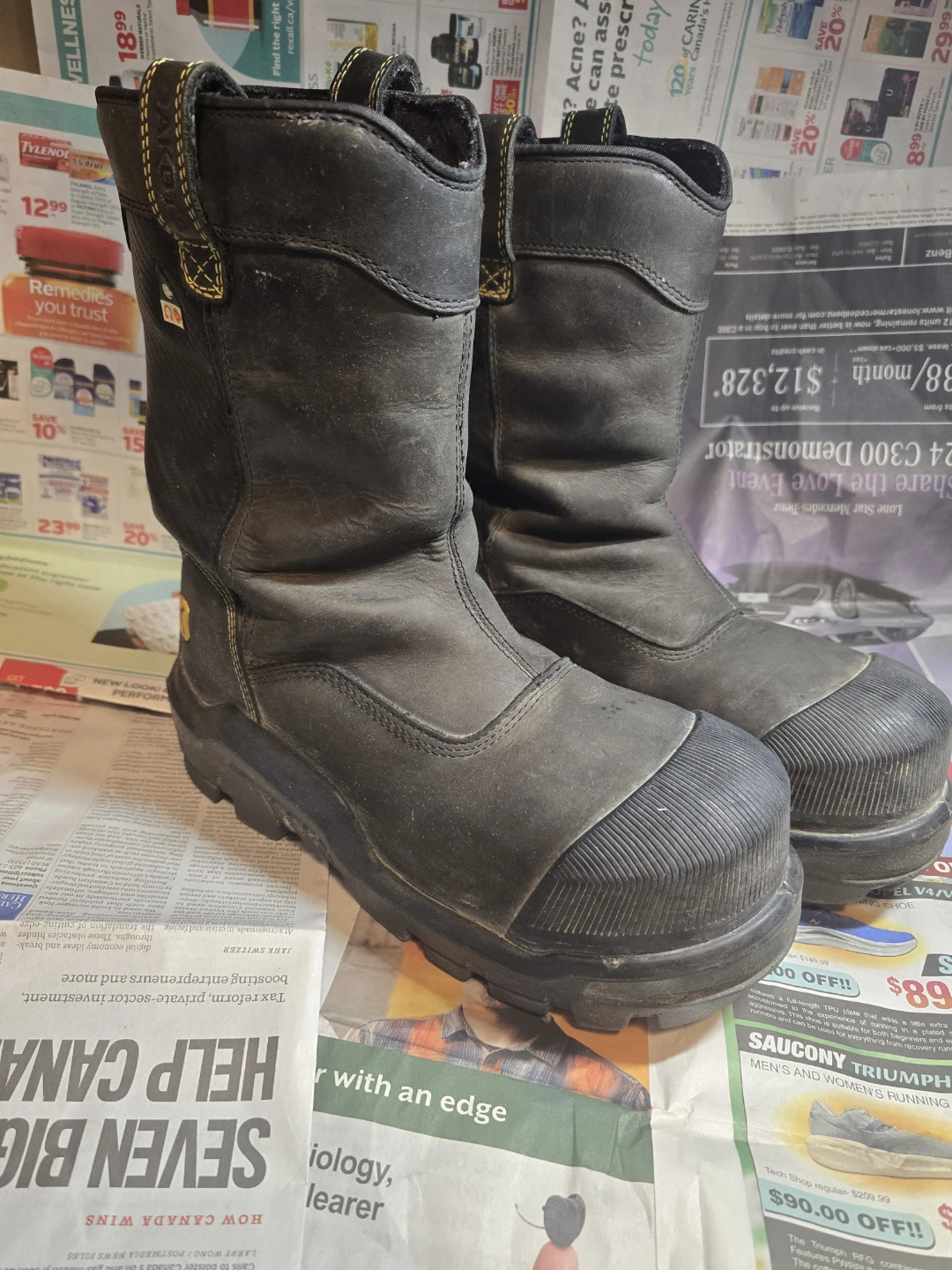 Dakota Work Boots Size 9.5