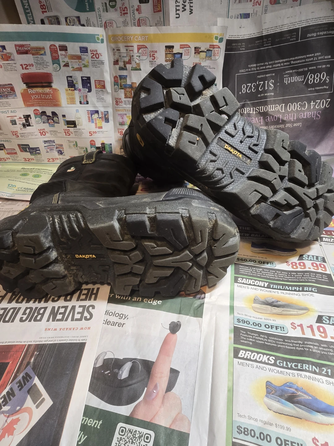 Dakota Work Boots Size 9.5 - photo 2