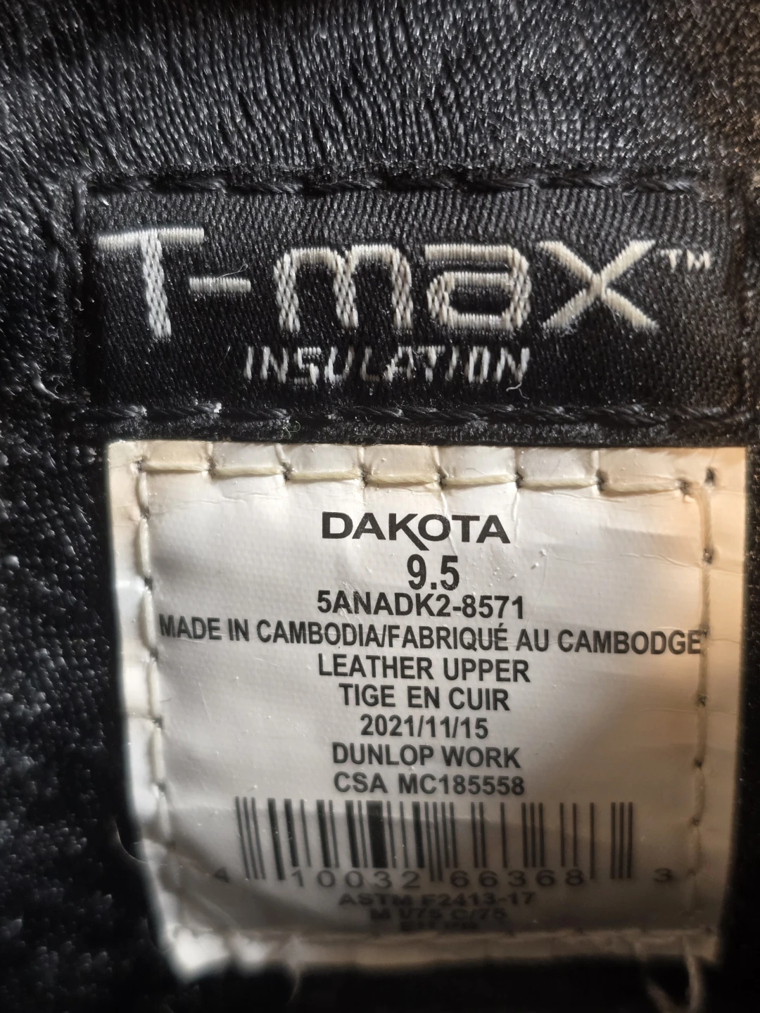 Dakota Work Boots Size 9.5 - photo 3
