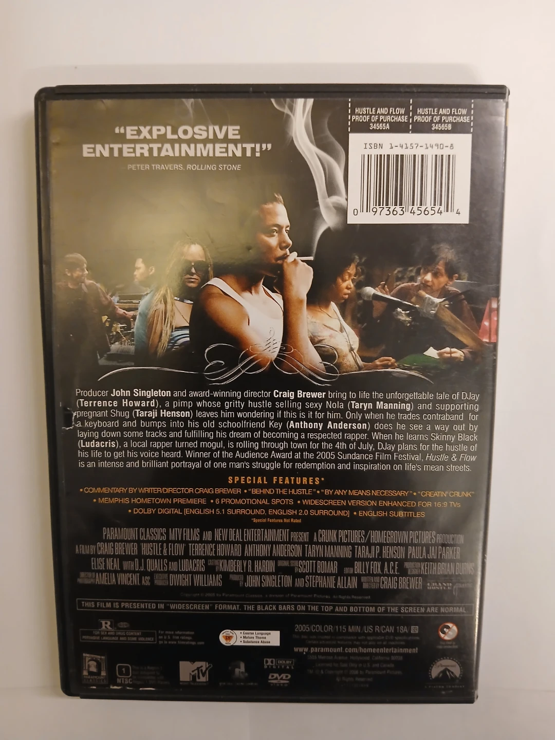 Hustle & Flow Widescreen Edition DVD - photo 2