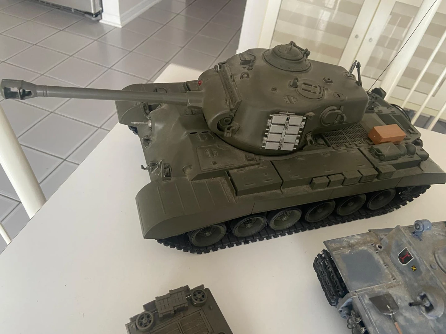 Collection of 5 Model Tanks