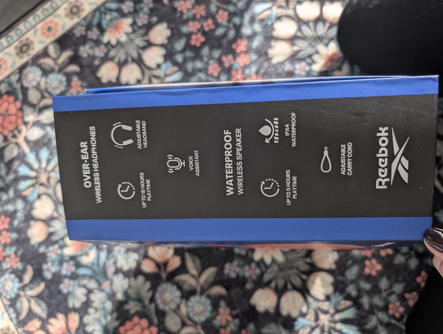 Reebok Waterproof Wireless Speaker & Wireless Headphones - photo 3