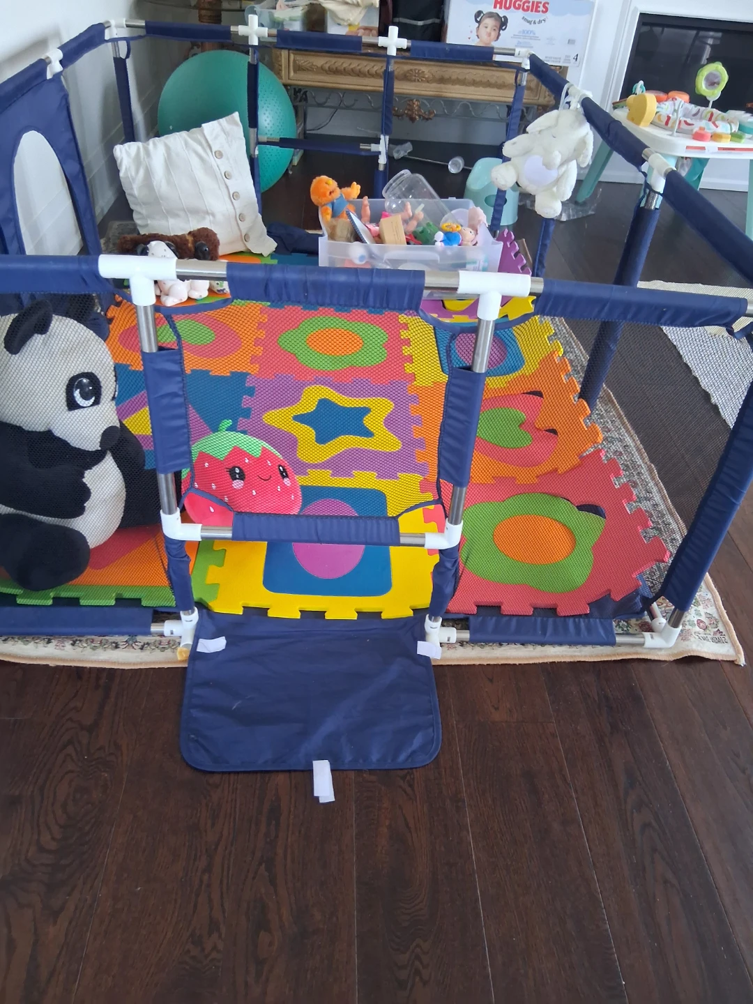 Blue Playpen
