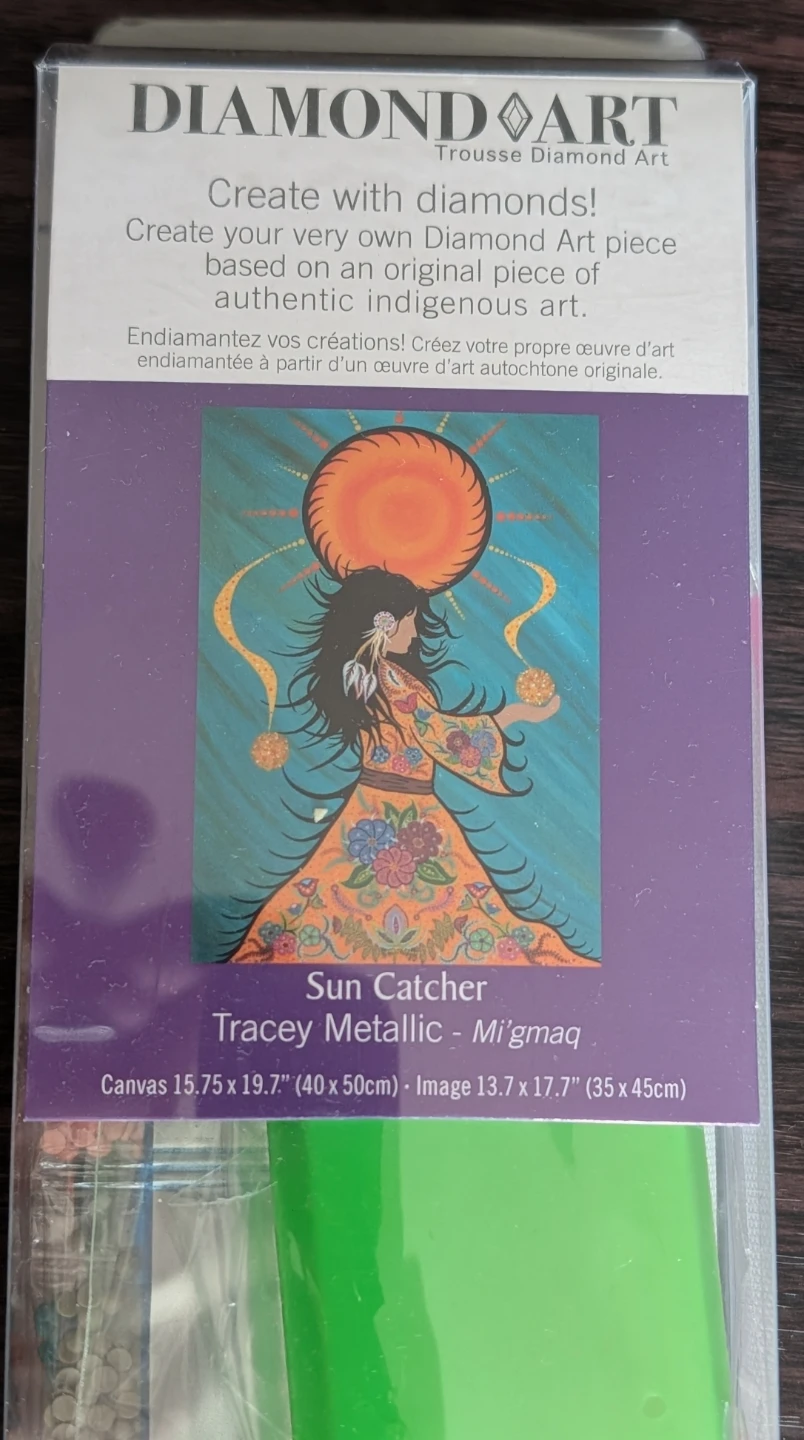 Diamond Art Sun Catcher Tracey Metallic - Mi'gmaq