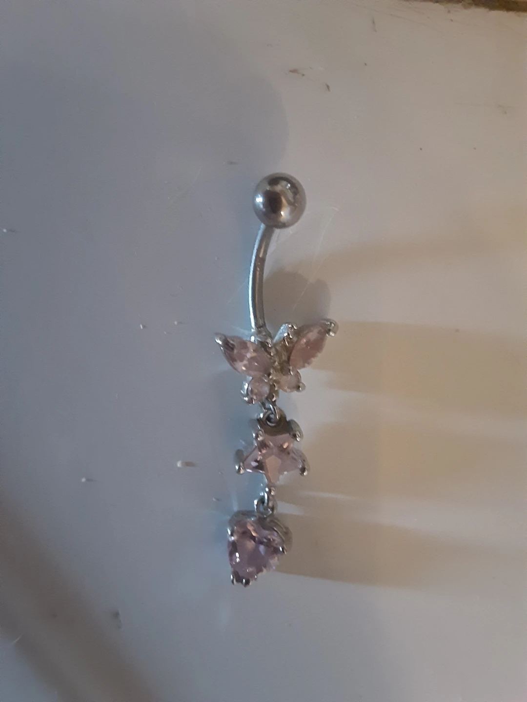 Butterfly Belly Button Ring