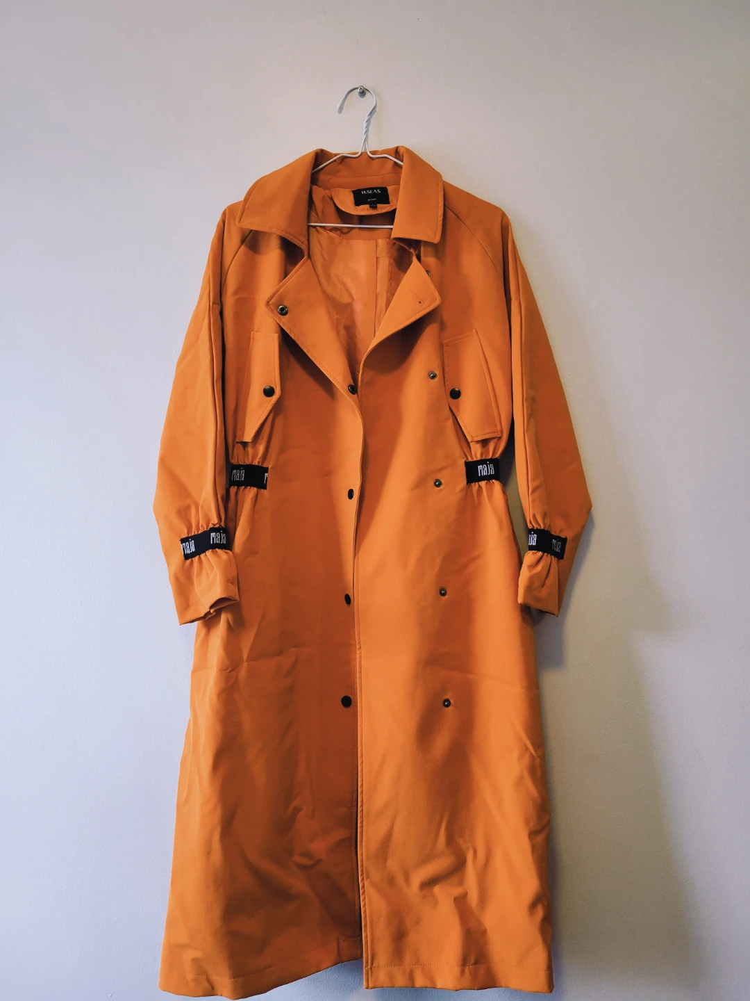 ZARA Orange Trench Coat