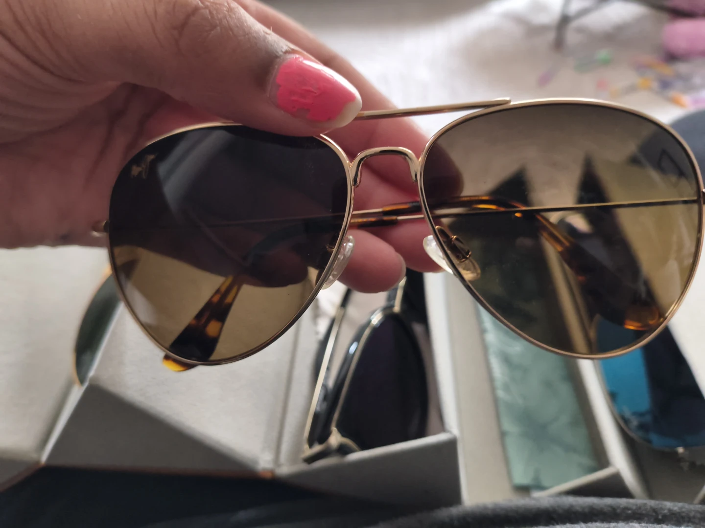 Ray-Ban Aviator Sunglasses with Case - photo 4
