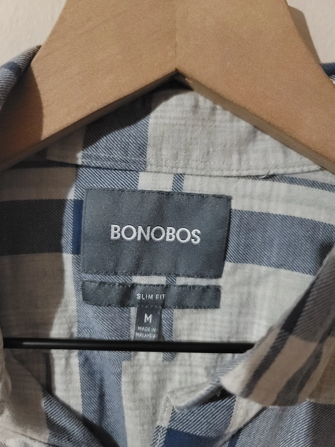 Bonobos Slim Fit Shirt Set Of 2 Sz M Cotton Smart Casual - photo 2
