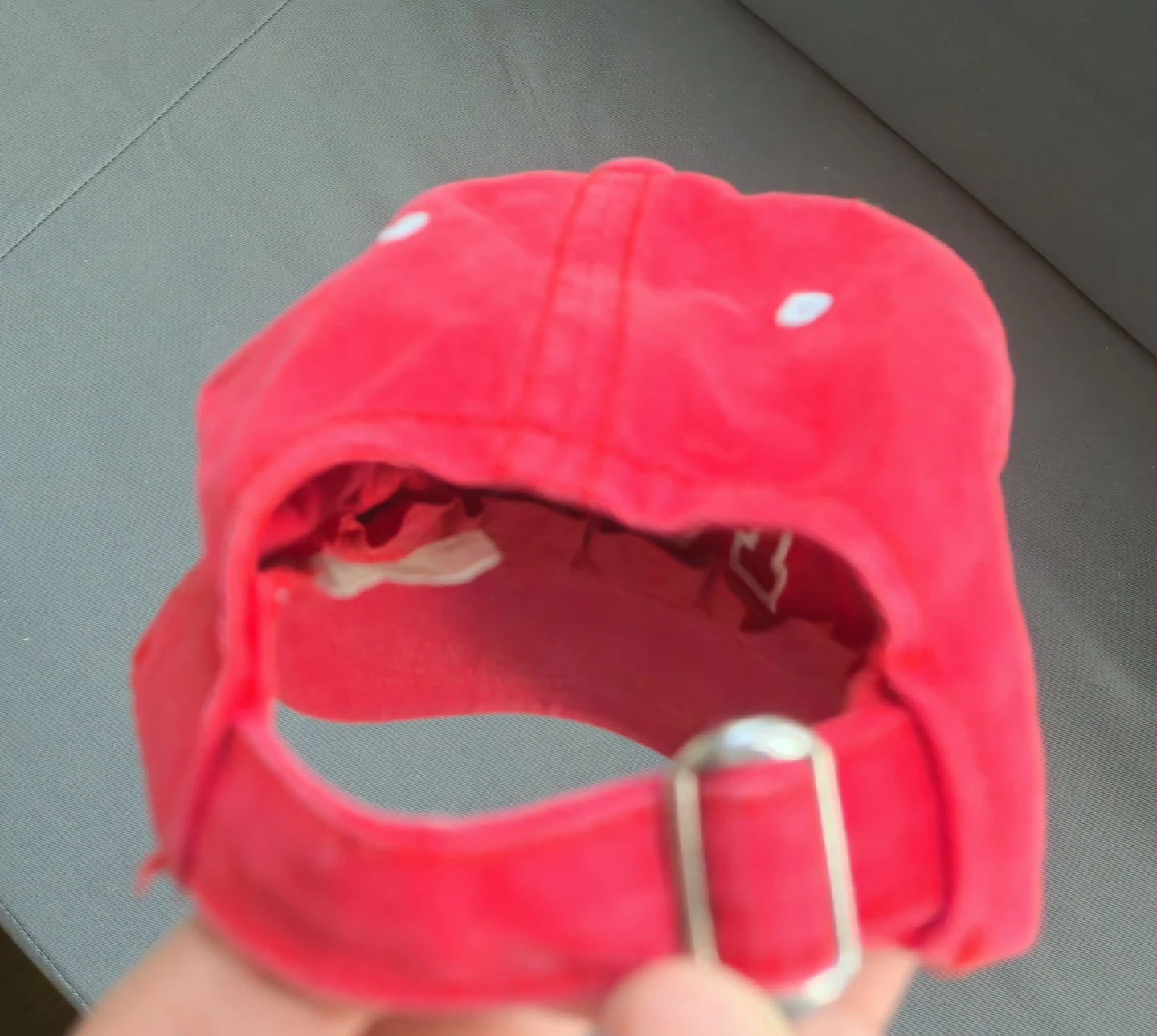 Red 'NY New York' Baseball Cap - photo 2