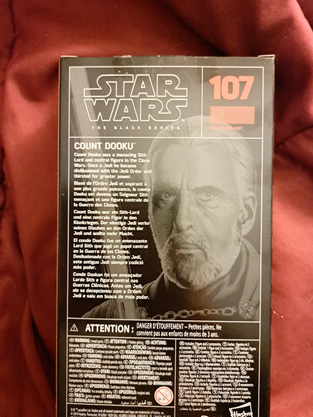 Star Wars The Black Series Count Dooku Action Figure - photo 2
