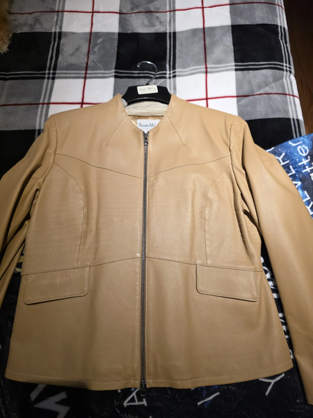 Pamela McCoy Leather Jacket
