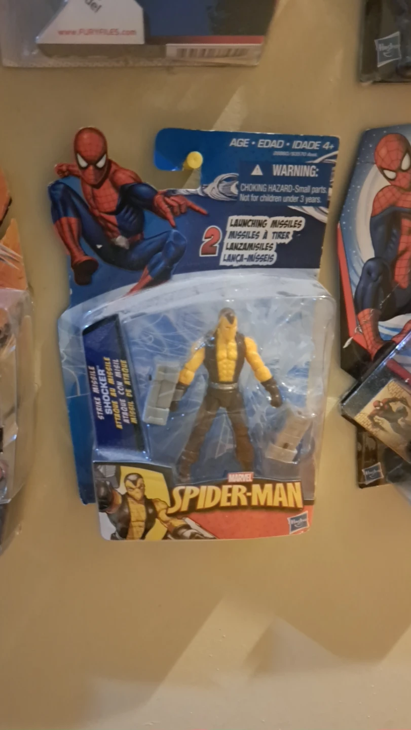 Marvel Spider-Man Strike Missile Shocker Action Figure