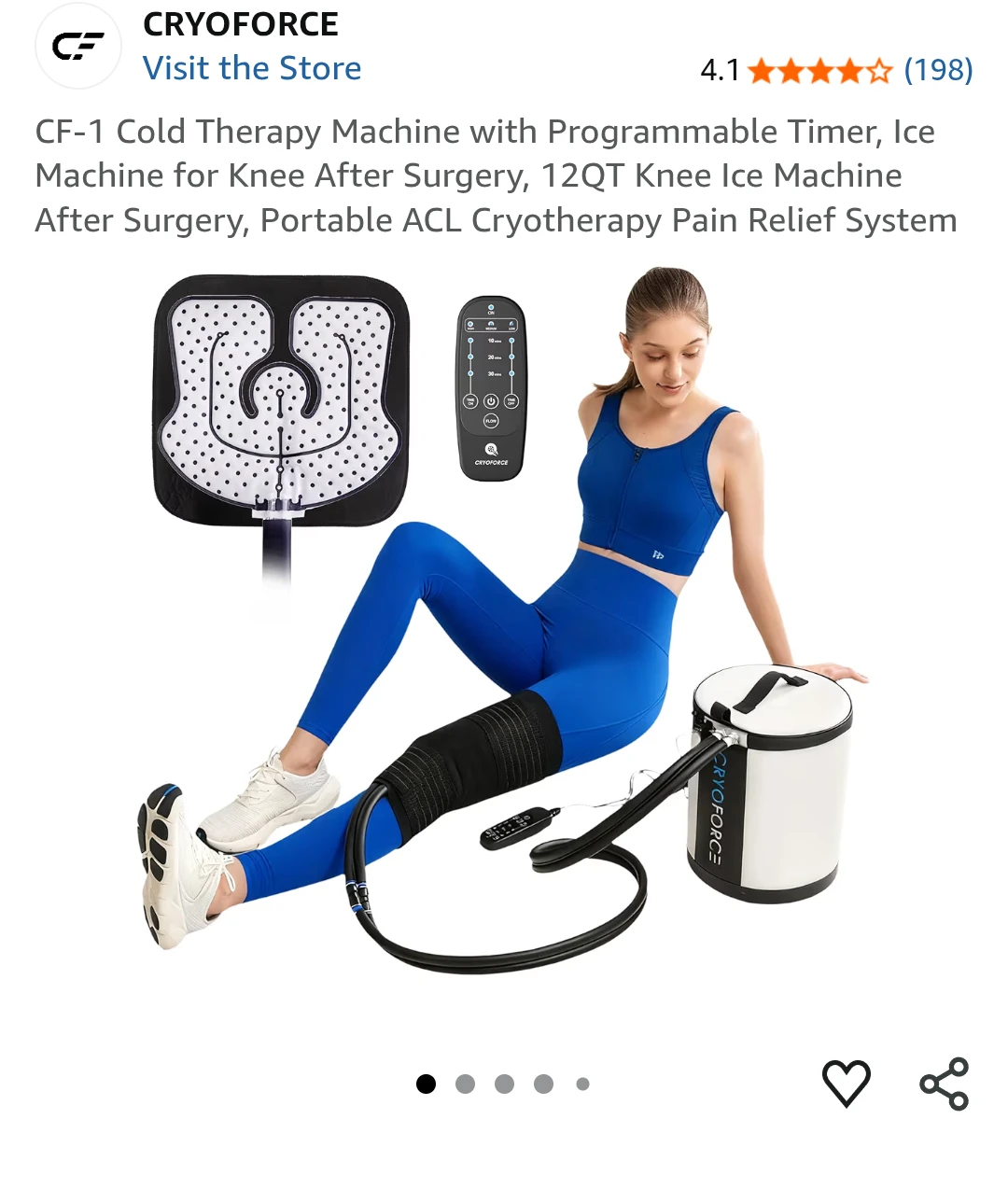 CryoForce CF-1 Cold Therapy System